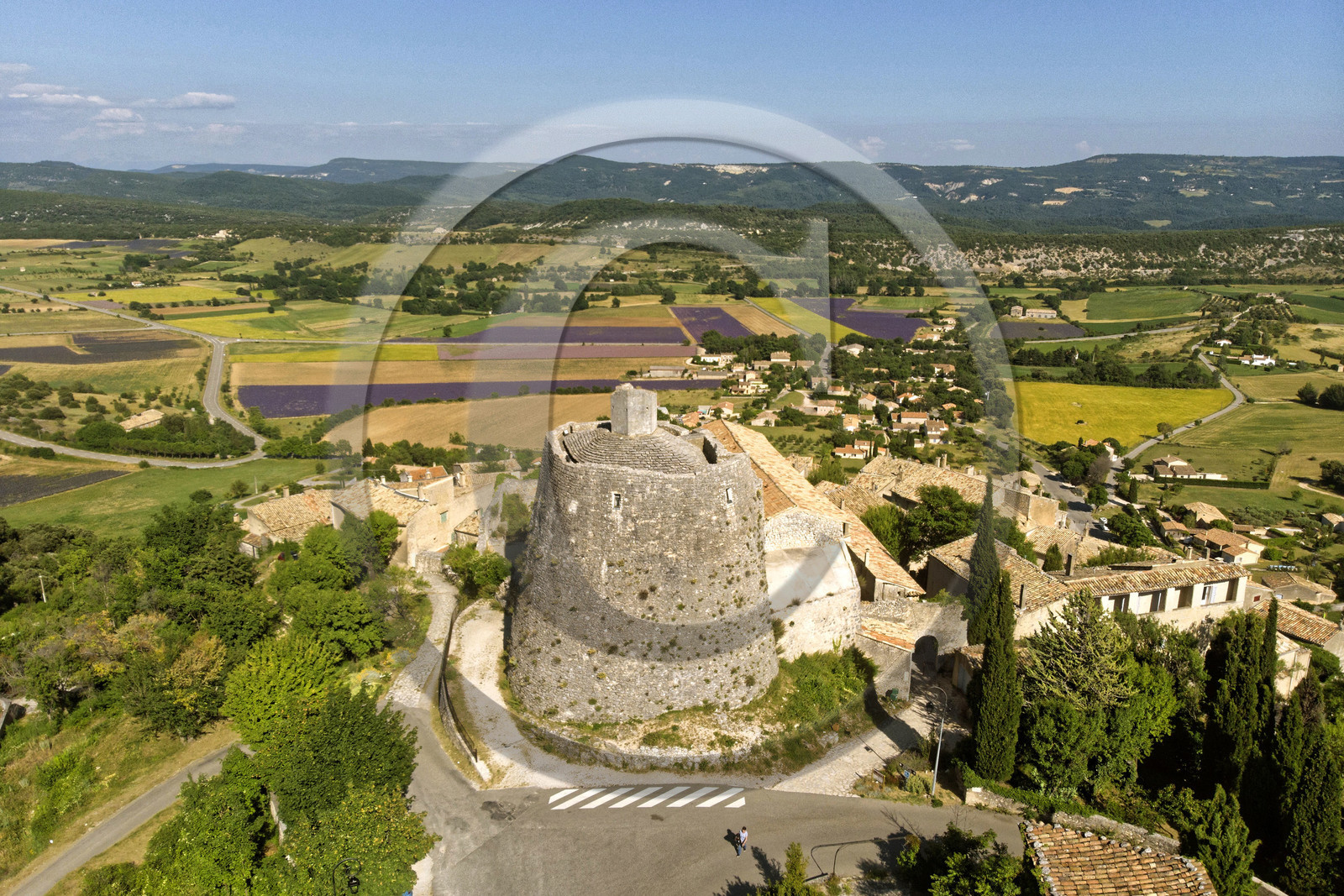 France, Valensole, France, Simiane la Rotonde