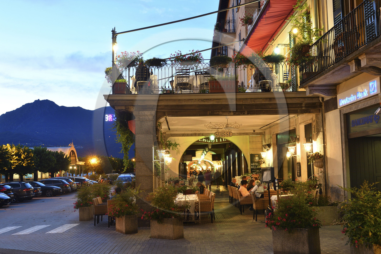 Italie lombardie lac come village bellagio