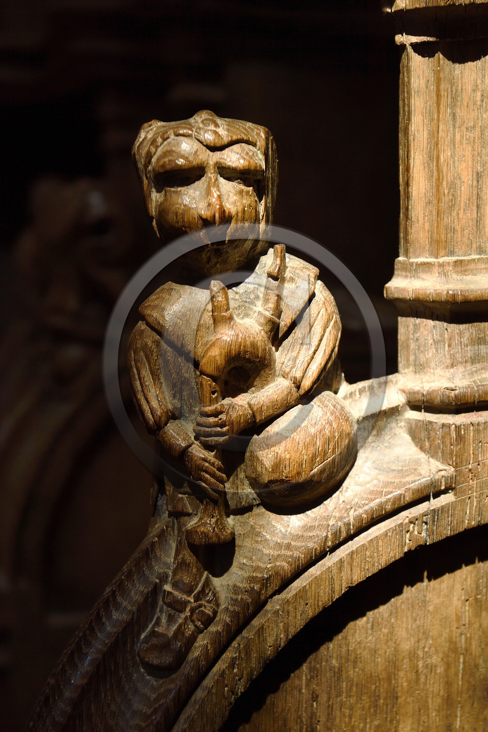 France gers simorre eglise fortifiee xiv