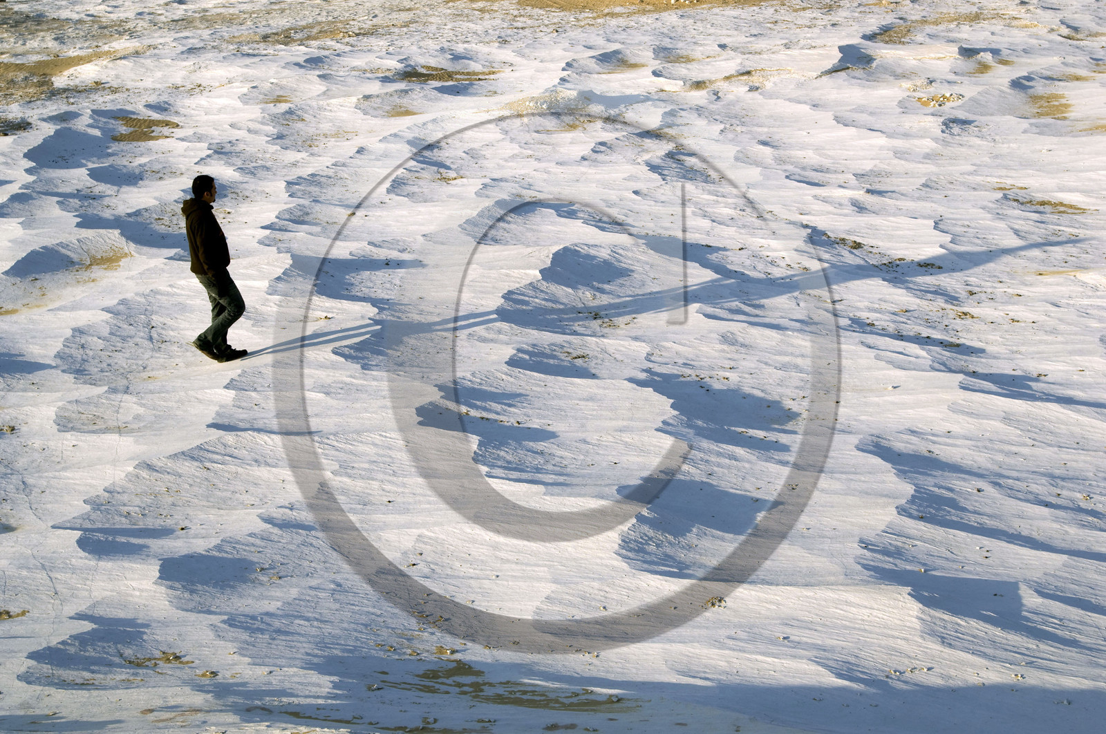 Egypte, désert blanc