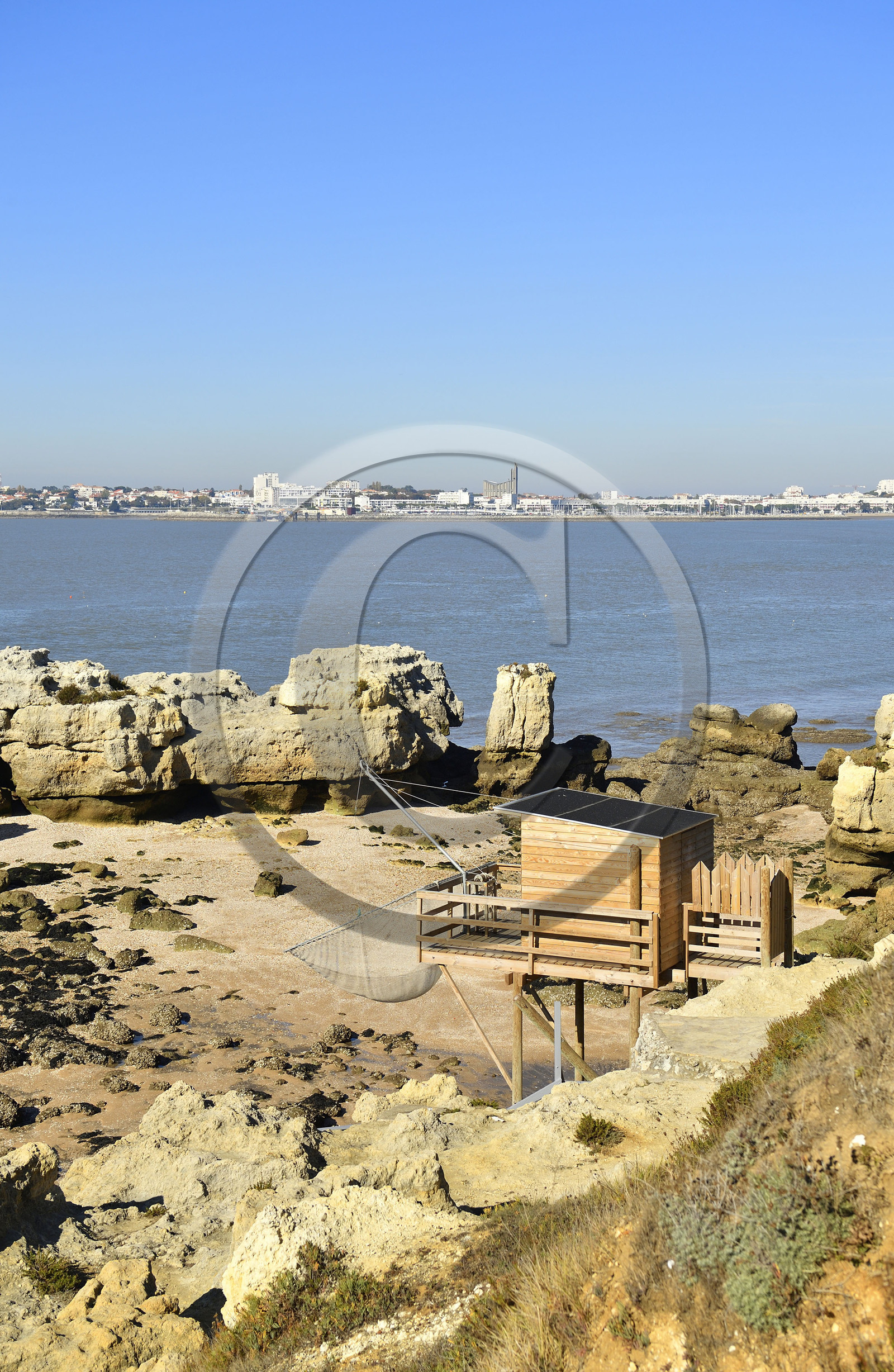 France charente maritime royan front mer cabane