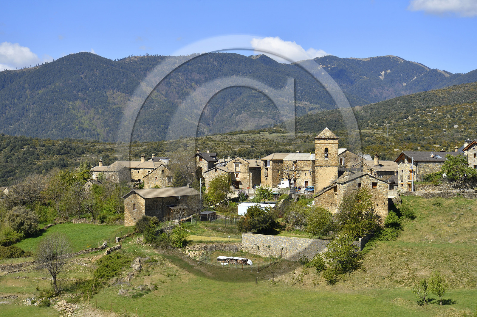 Espagne aragon province huesca vallee vio