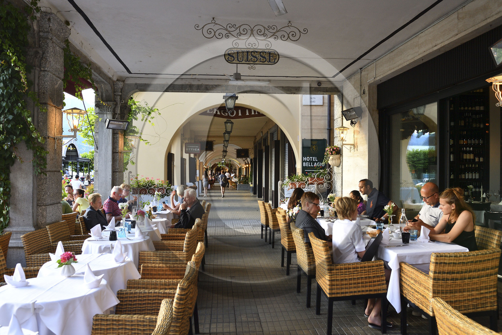 Italie lombardie lac come village bellagio