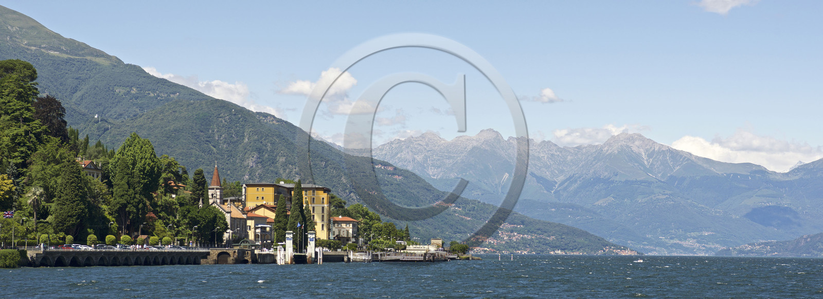 Italie lombardie lac come village cadenabbia