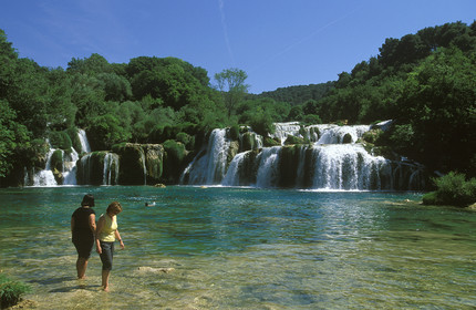 PARC NATIONAL DE KRKA. CROATIE