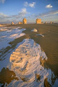 Egypte, désert blanc