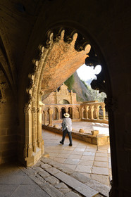 Espagne aragon jaca ermitage rupestre cloitre