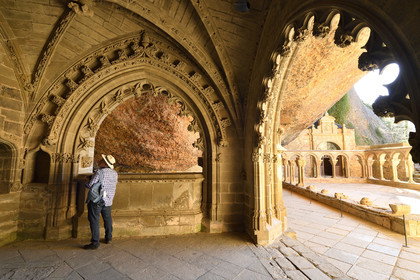 Espagne aragon jaca ermitage rupestre cloitre