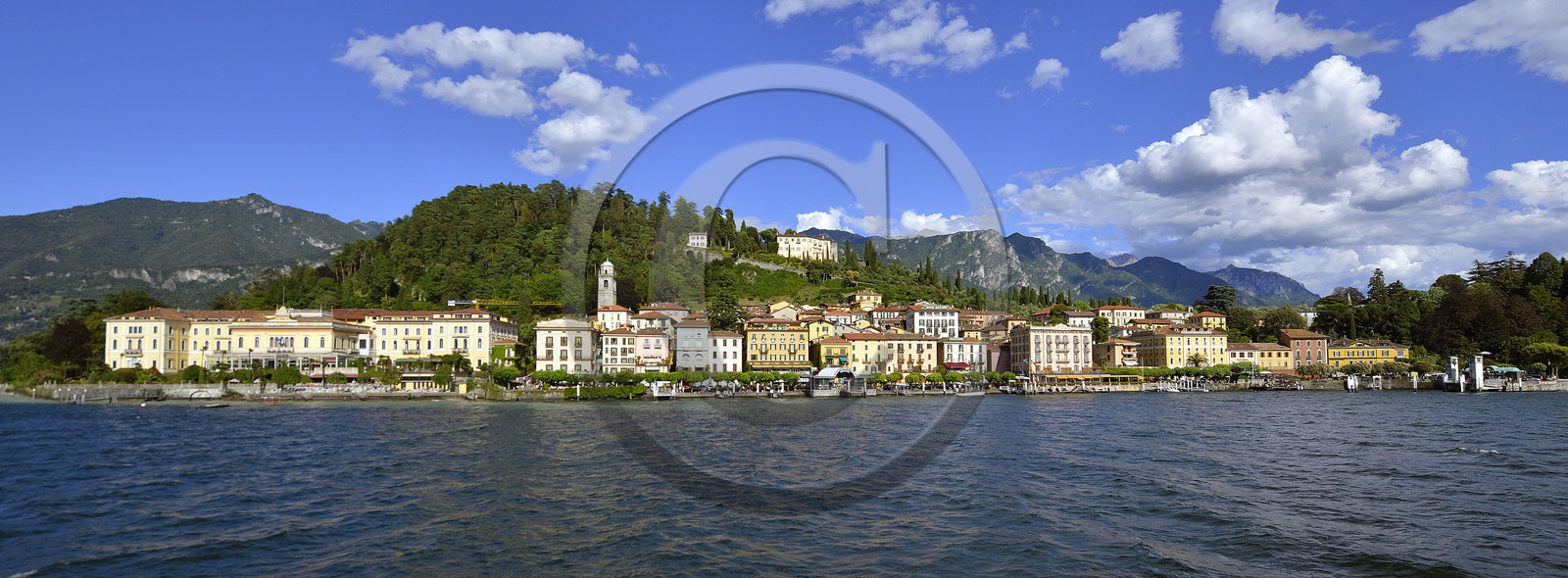 Italie lombardie lac come village bellagio
