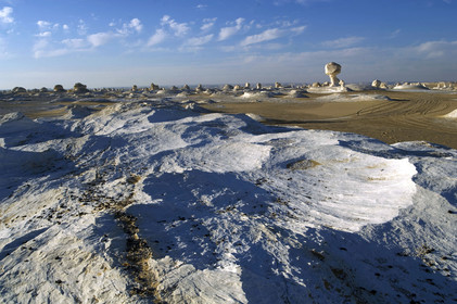 Egypte, désert blanc