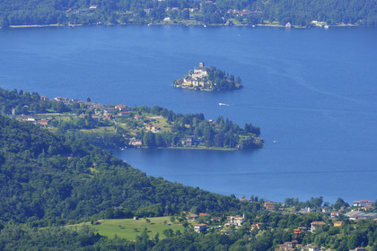 Italie piemont panorama sommet mont mottarone