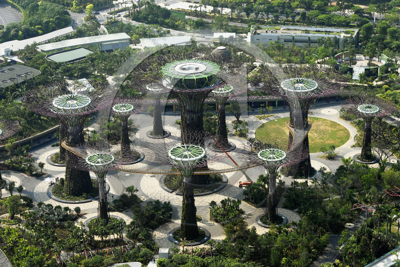 Singapour, Marina Bay, parc