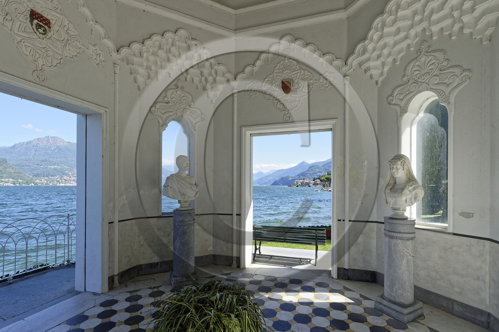 Italie lombardie lac come bellagio villa