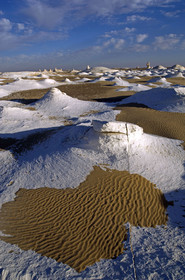 Egypte, désert blanc