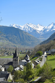 France hautes pyrenees canton arreau village