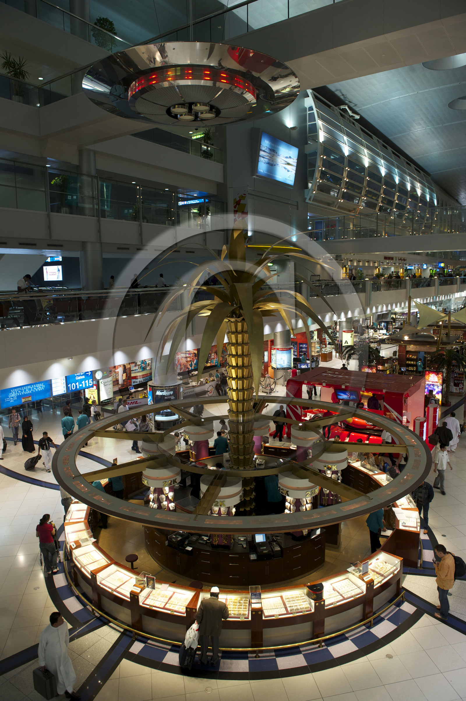 Emirats Arabes Unis, Dubai, Dubai International Airport