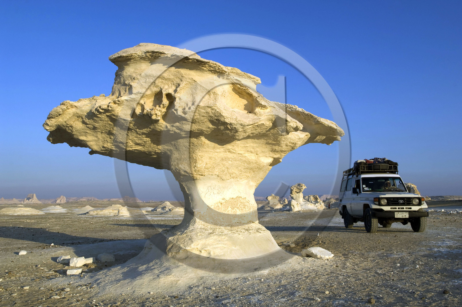 Egypte, désert blanc