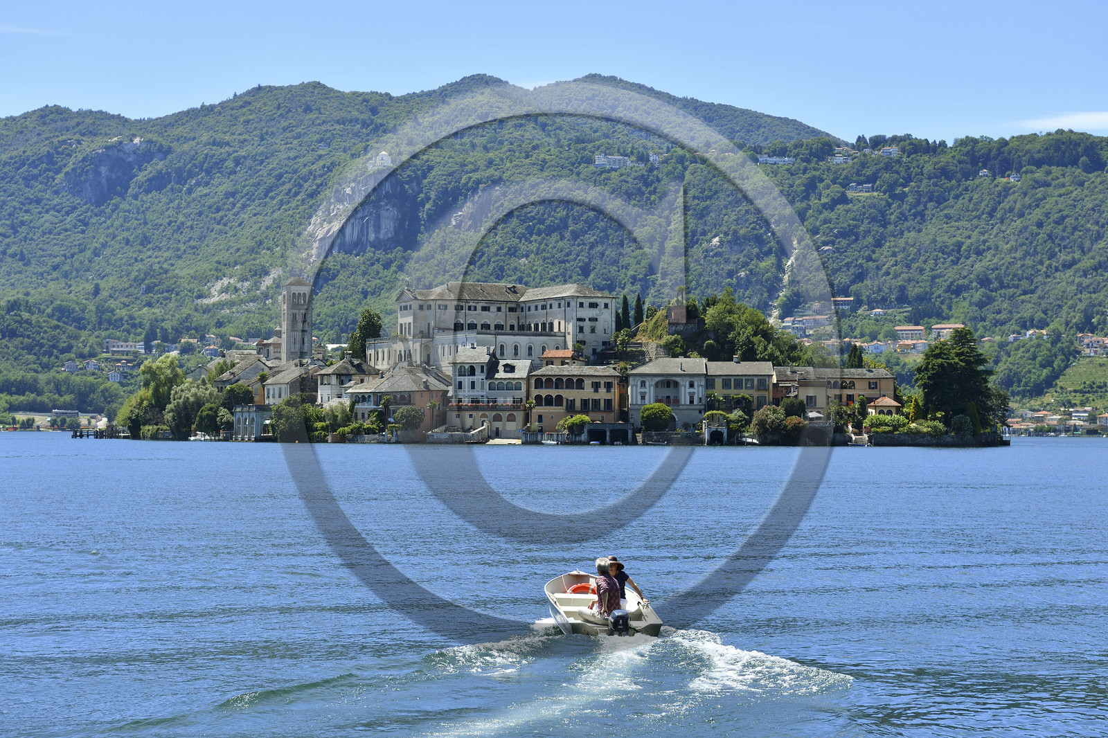 Italie piemont lac orta orta san