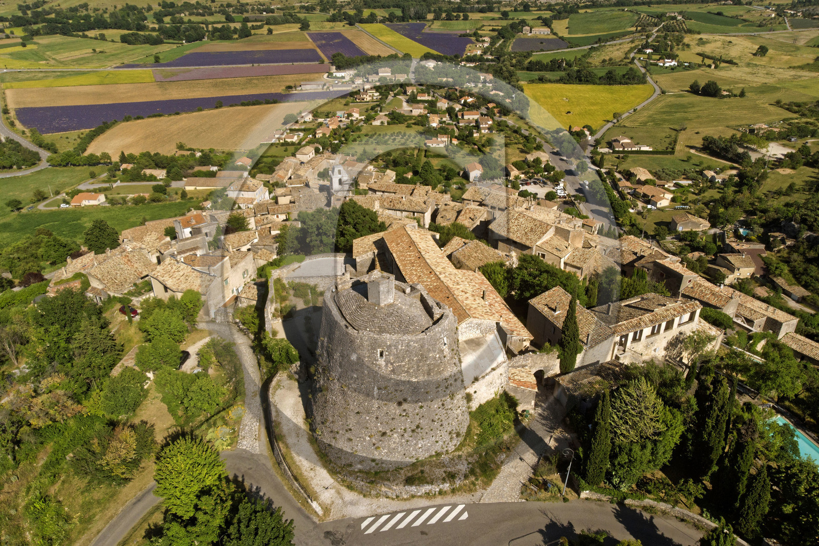 France, Valensole, France, Simiane la Rotonde