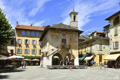 Italie piemont lac orta orta san