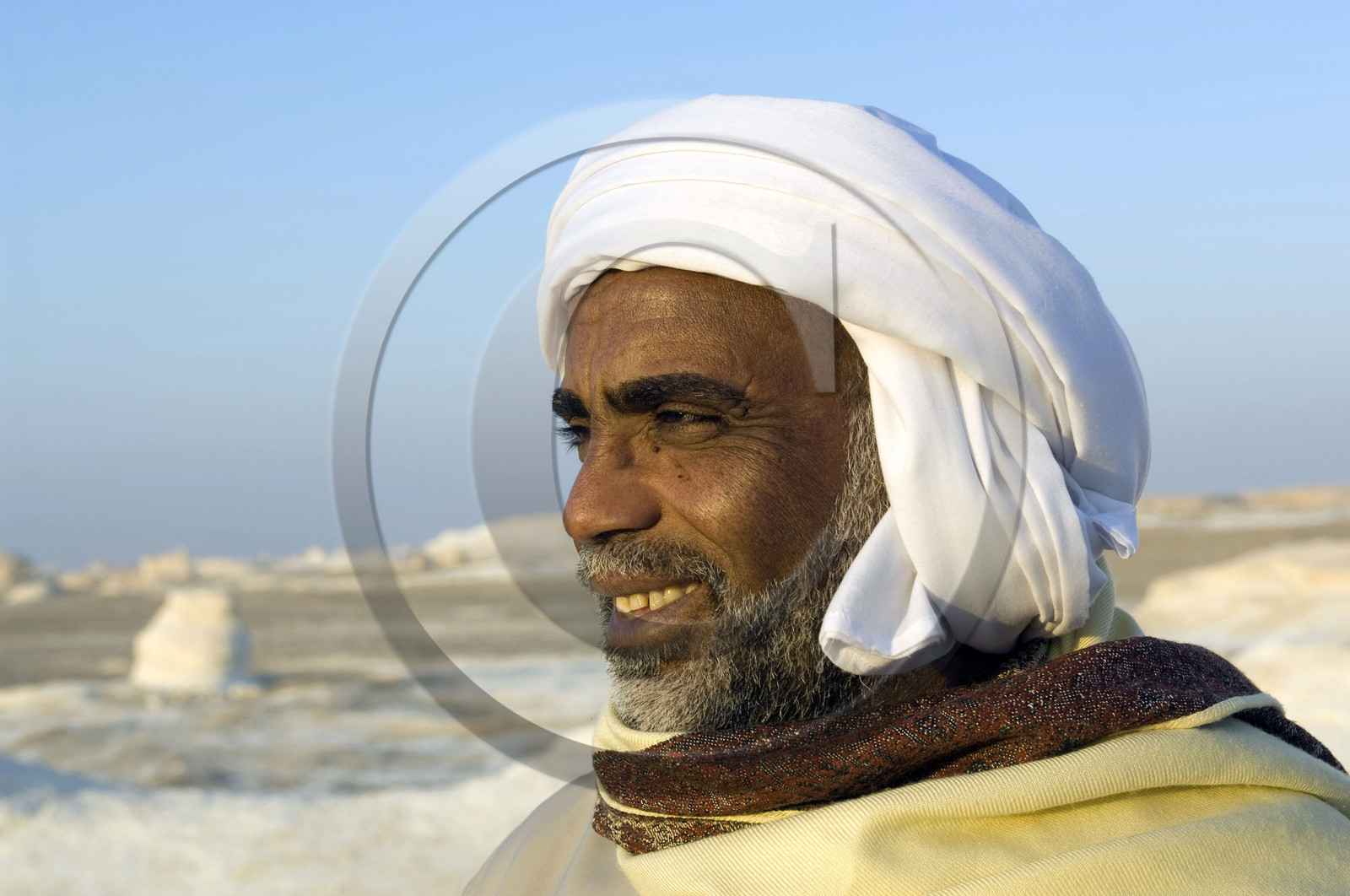 Egypte, désert blanc