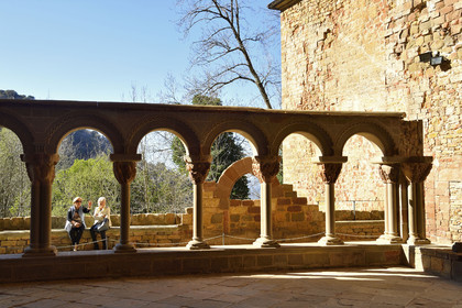 Espagne aragon jaca ermitage rupestre cloitre