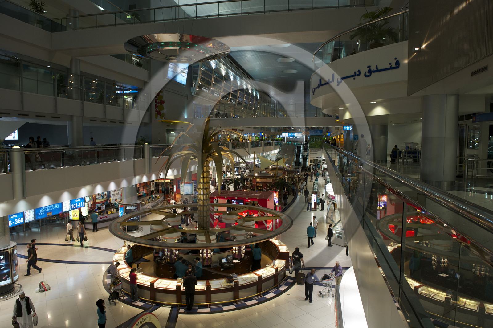 Emirats Arabes Unis, Dubai, Dubai International Airport