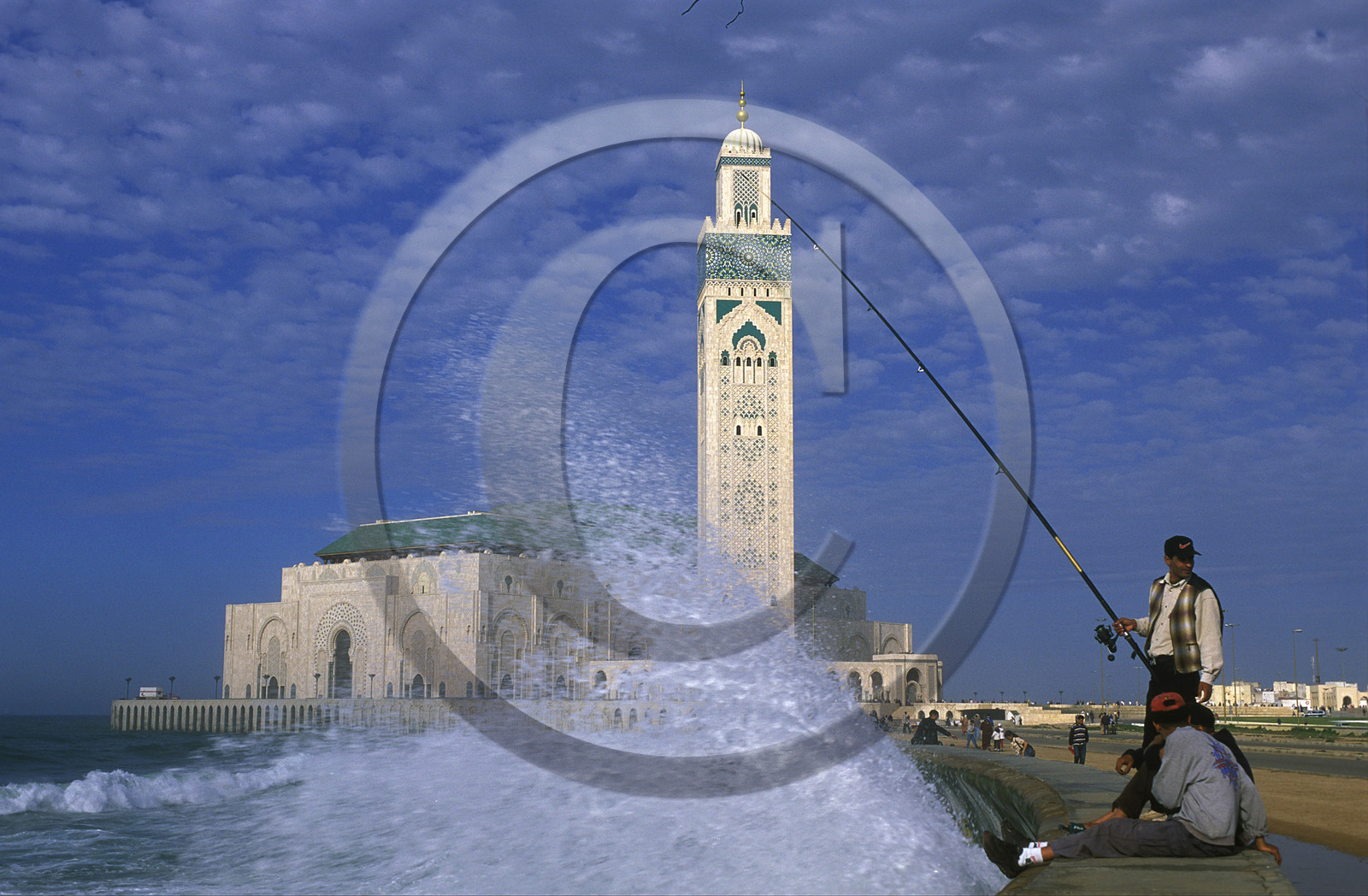 MAROC   CASABLANCA.MOSQUÉE DE HASSAN 2