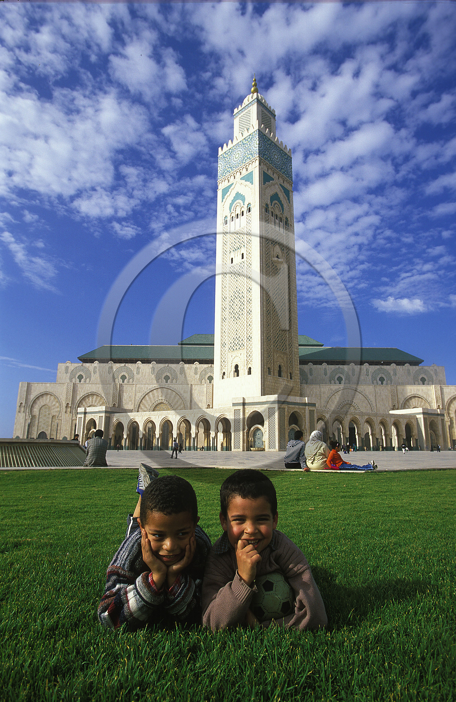 MAROC   CASABLANCA.MOSQUÉE DE HASSAN 2