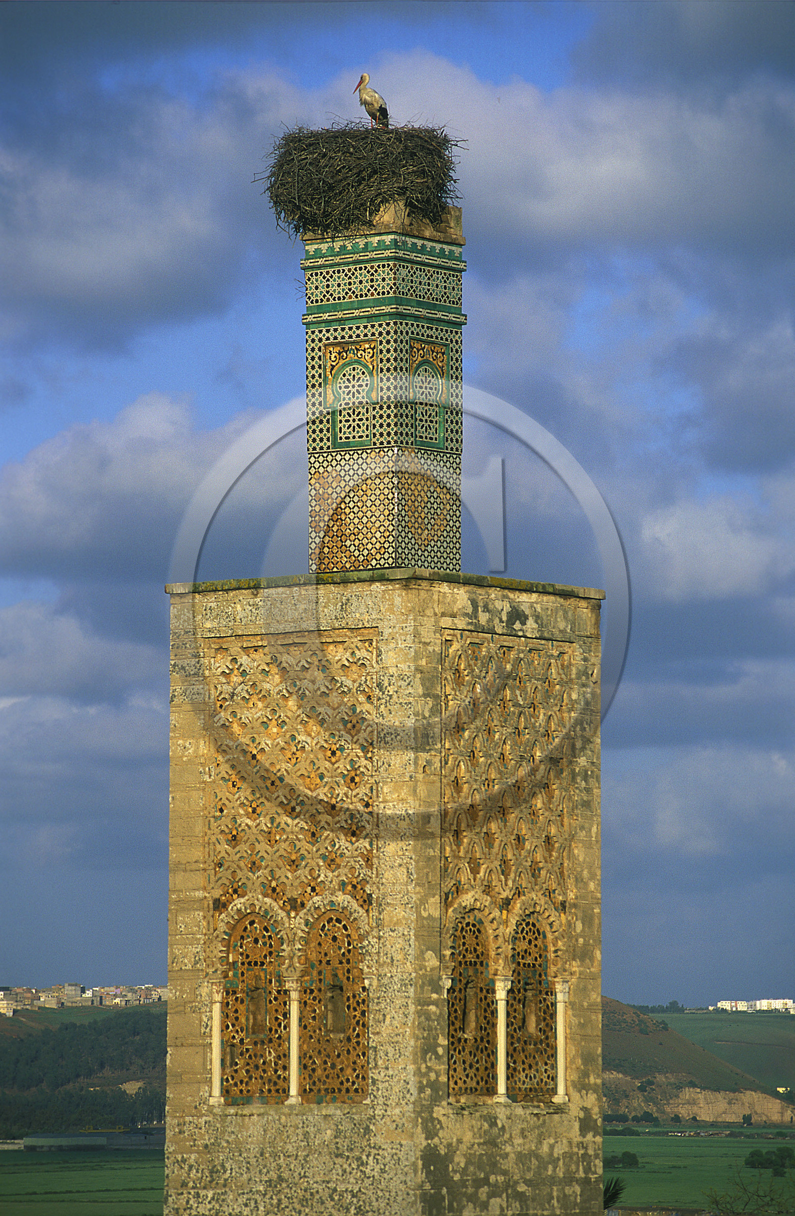 MAROC   RABAT.FORT DE CHELLAH