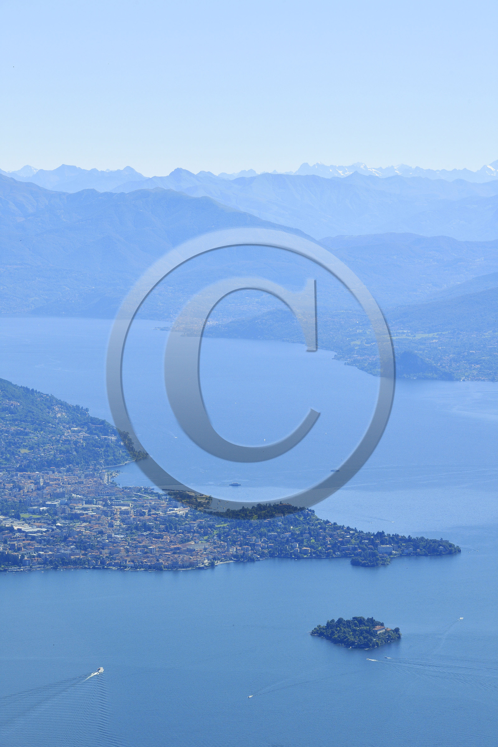 Italie piemont panorama sommet mont mottarone