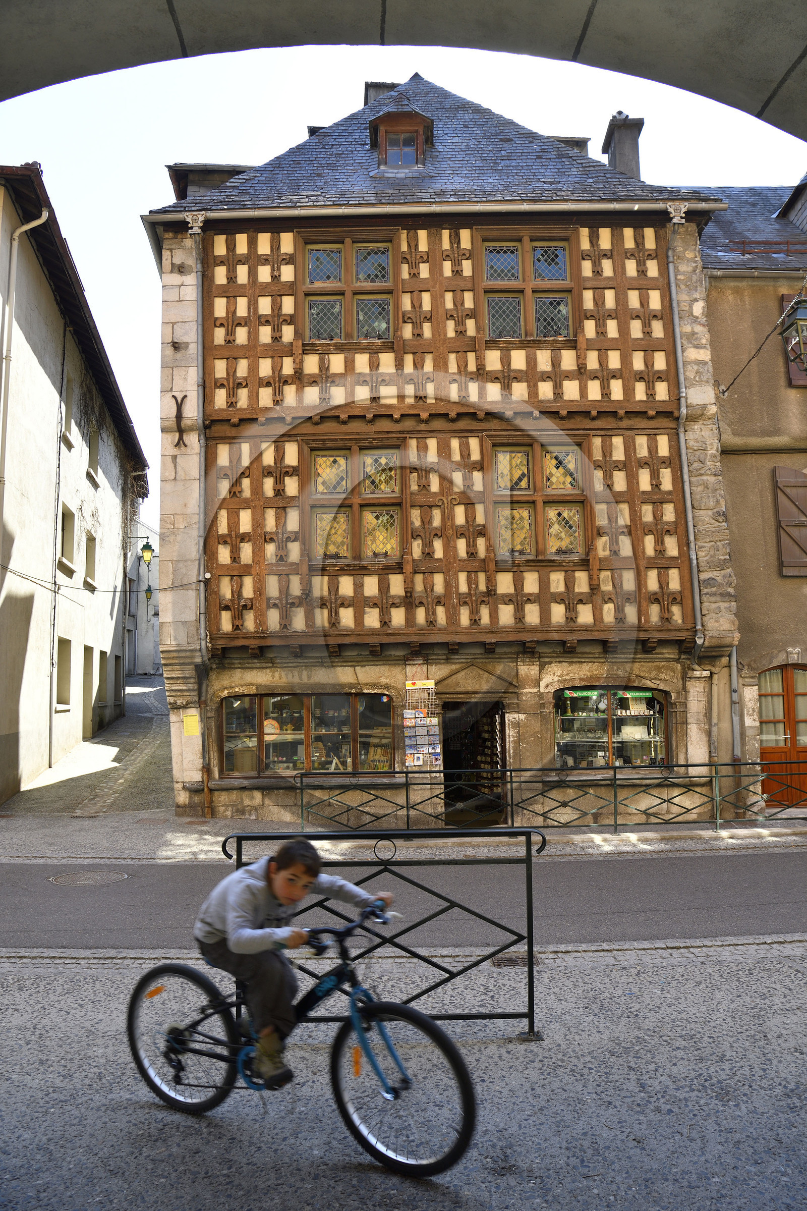 France hautes pyrenees vallee louron arreau maison