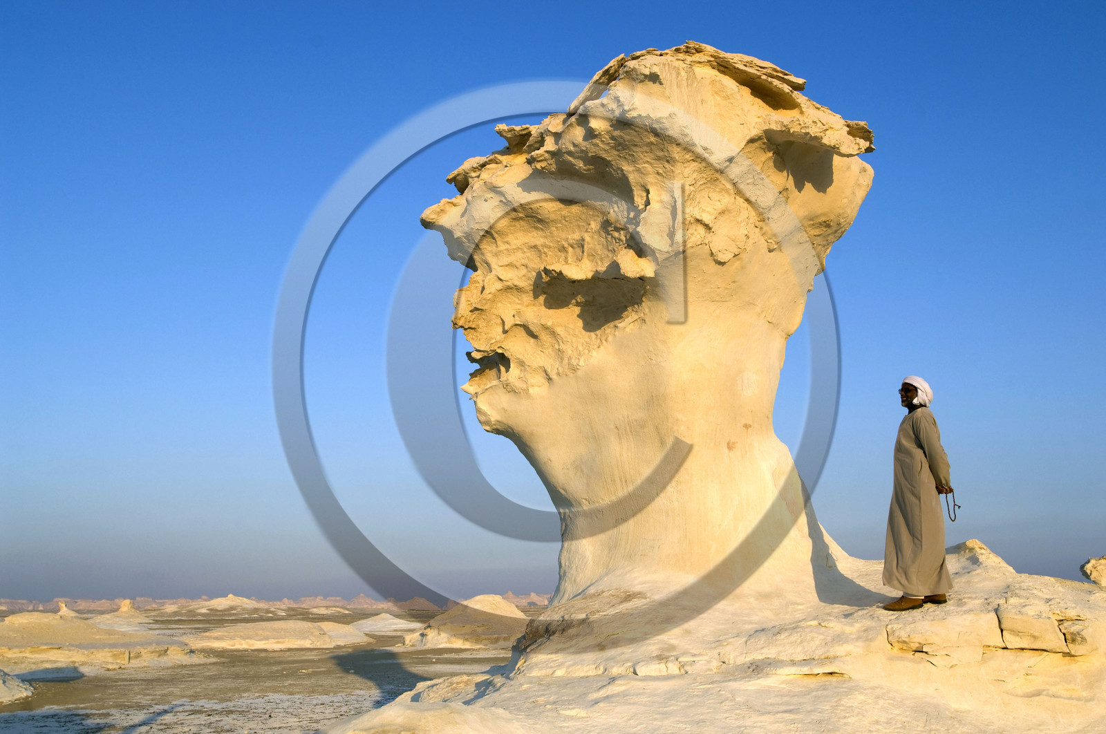 Egypte, désert blanc
