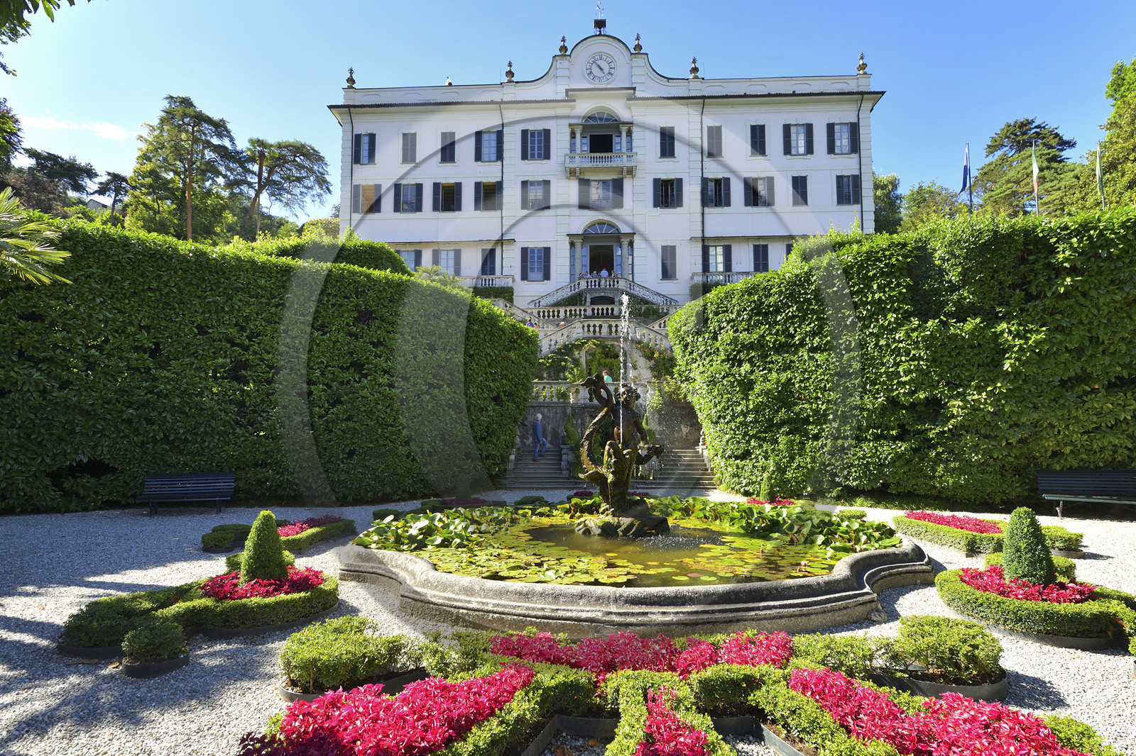 Italie lombardie lac come tremezzo villa