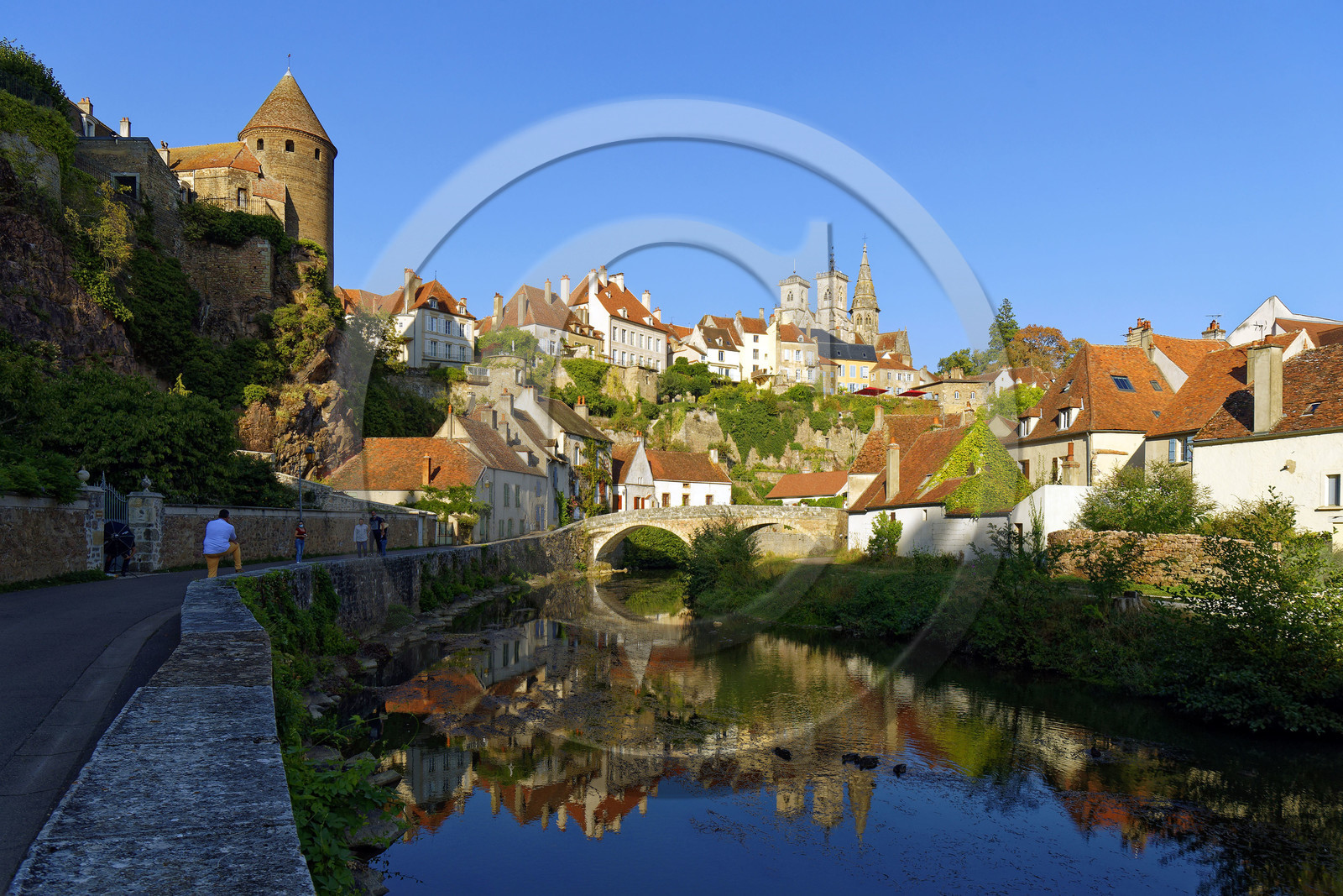 France, Semur en Auxois