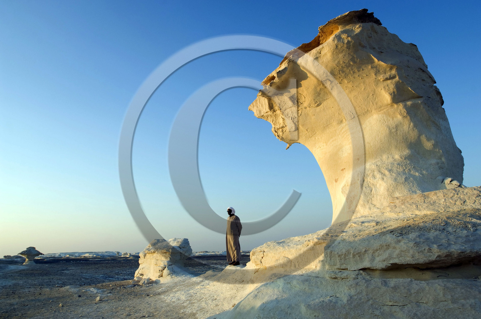 Egypte, désert blanc