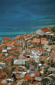 CROATIE. ILE DE KRK. BASKA