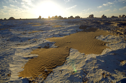 Egypte, désert blanc