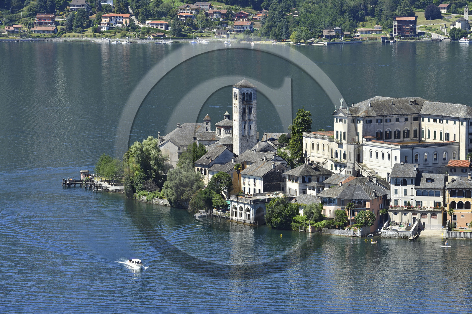 Italie piemont lac orta orta san