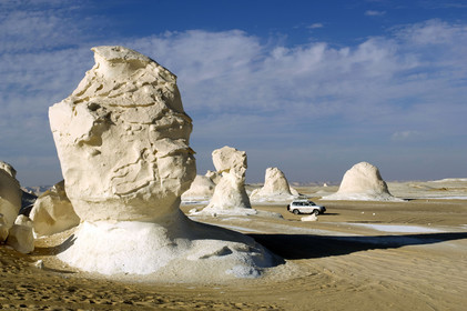 Egypte, désert blanc