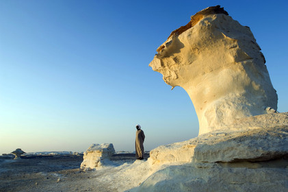 Egypte, désert blanc