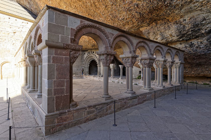 Espagne aragon jaca ermitage rupestre cloitre