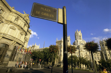 Madrid Plaza de Cibeles Castille Espagne