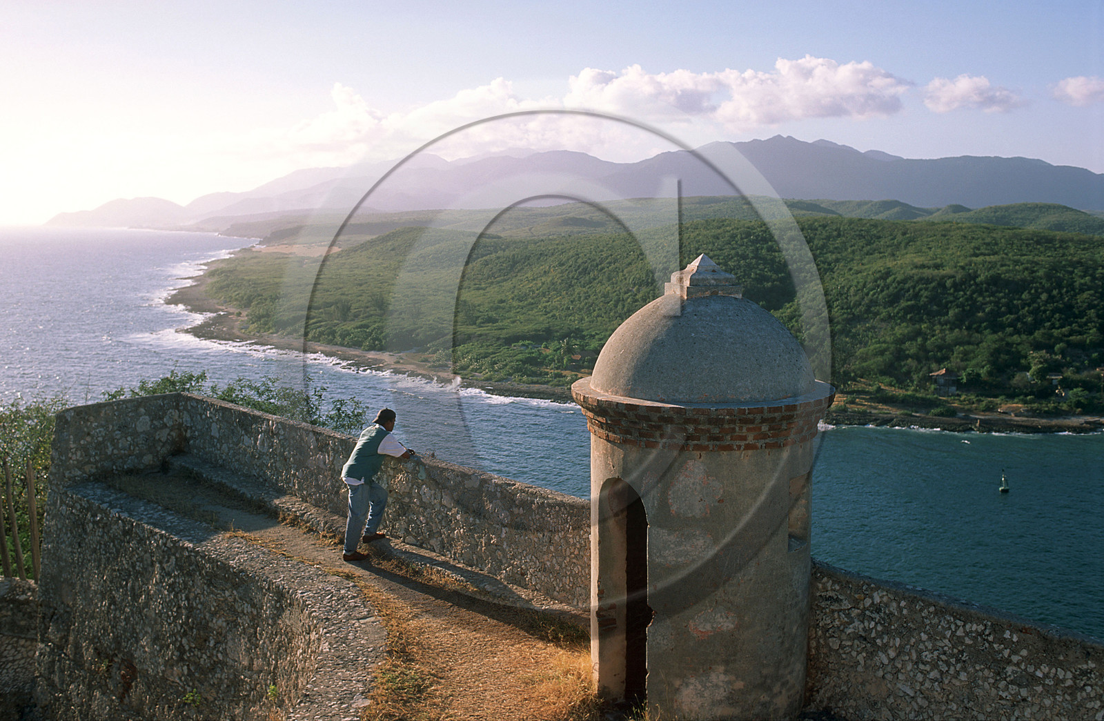 CASTILLO DEL MORO.SANTIAGO DE CUBA.CUBA