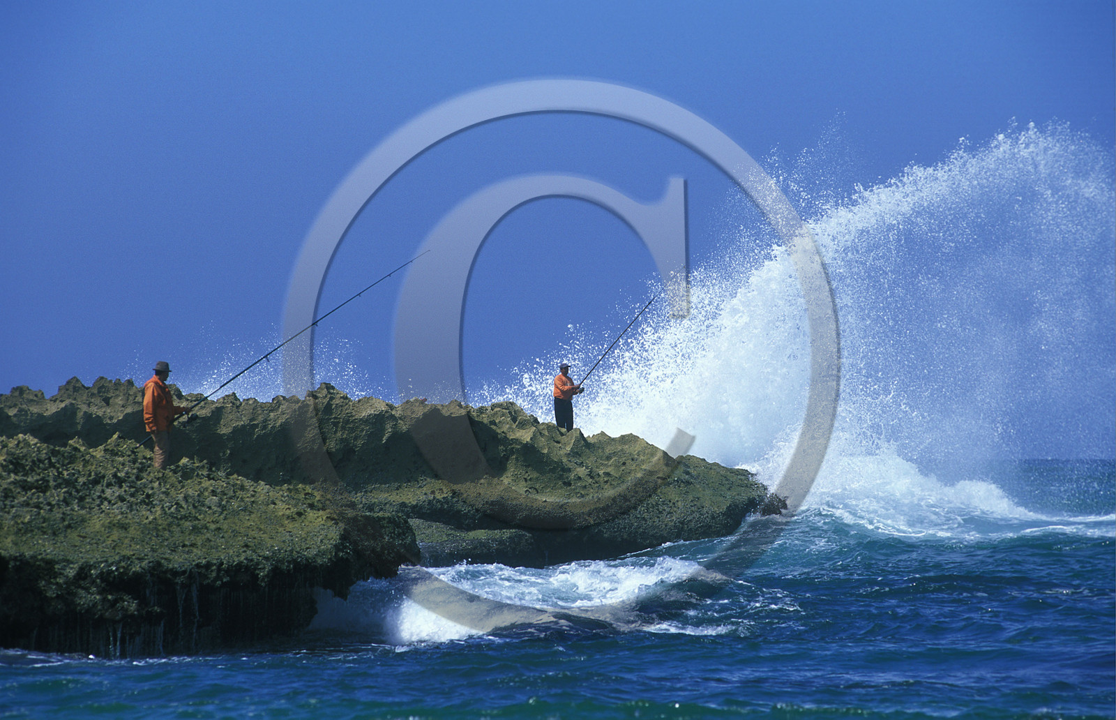 MAROC   OUALIDIA.PECHEURS