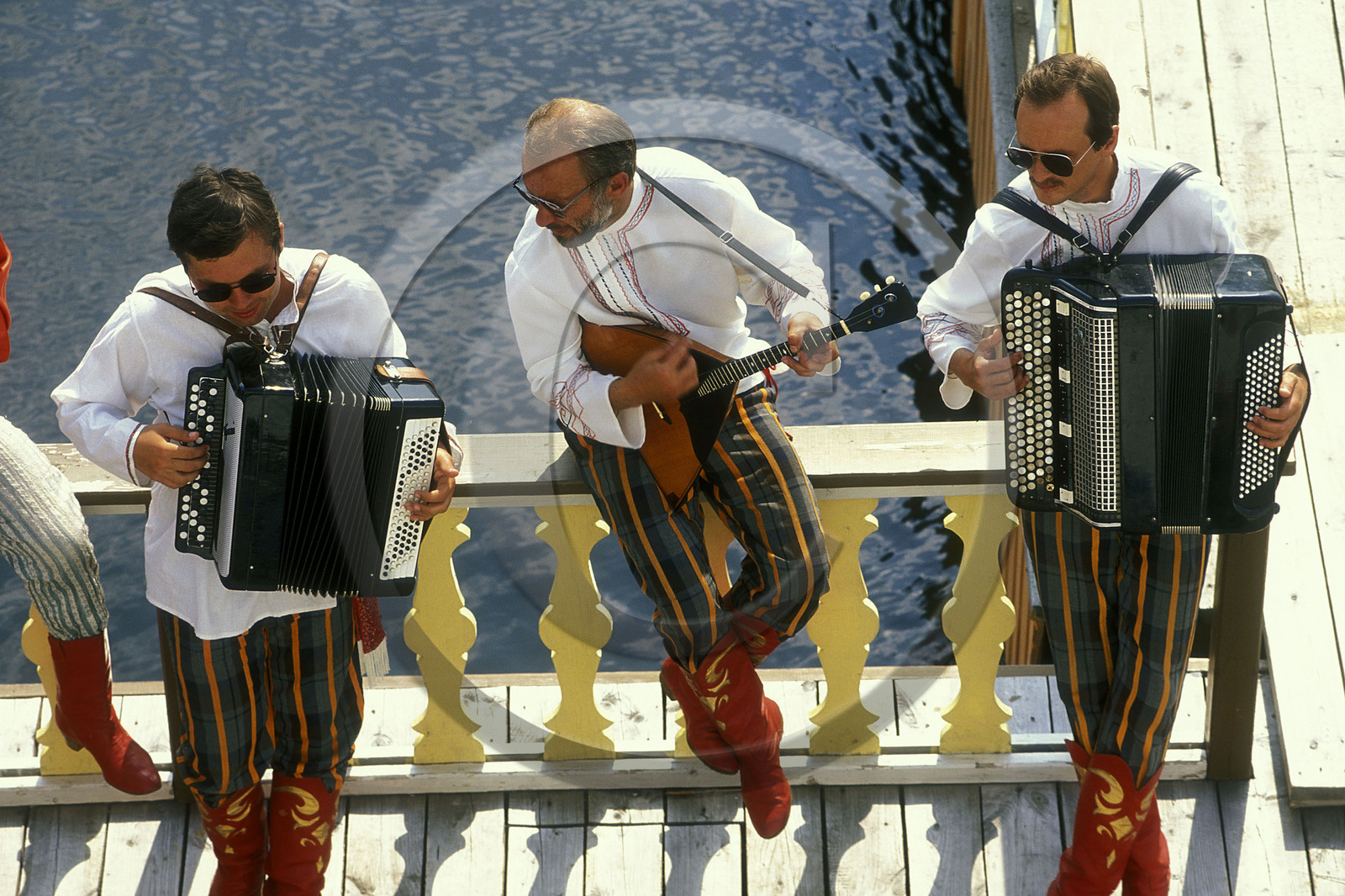 Musiciens d'un Groupe folklorique, Russie