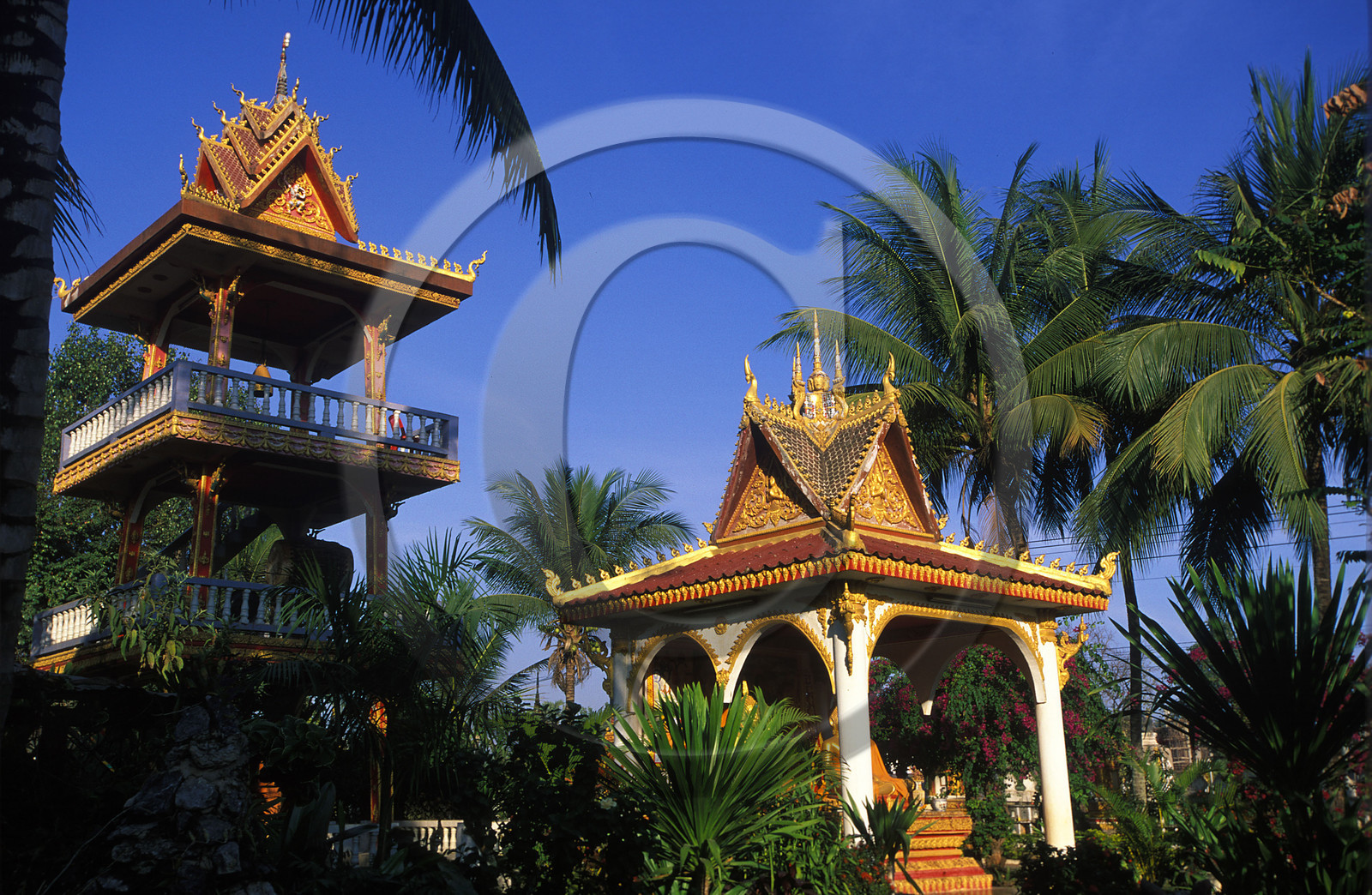 LAOS VIENTIANE.VAT PHA THAT LUANG