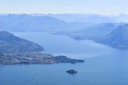 Italie piemont panorama sommet mont mottarone