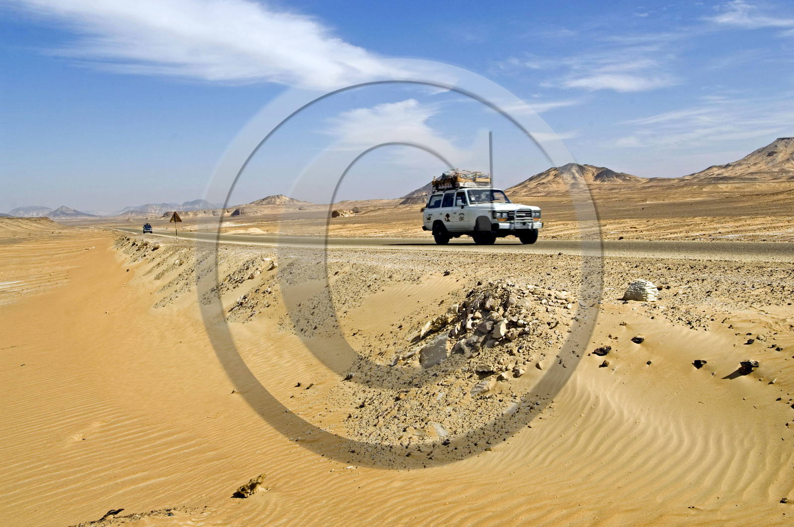 Egypte, désert libyque