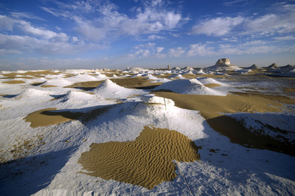 Egypte, désert blanc